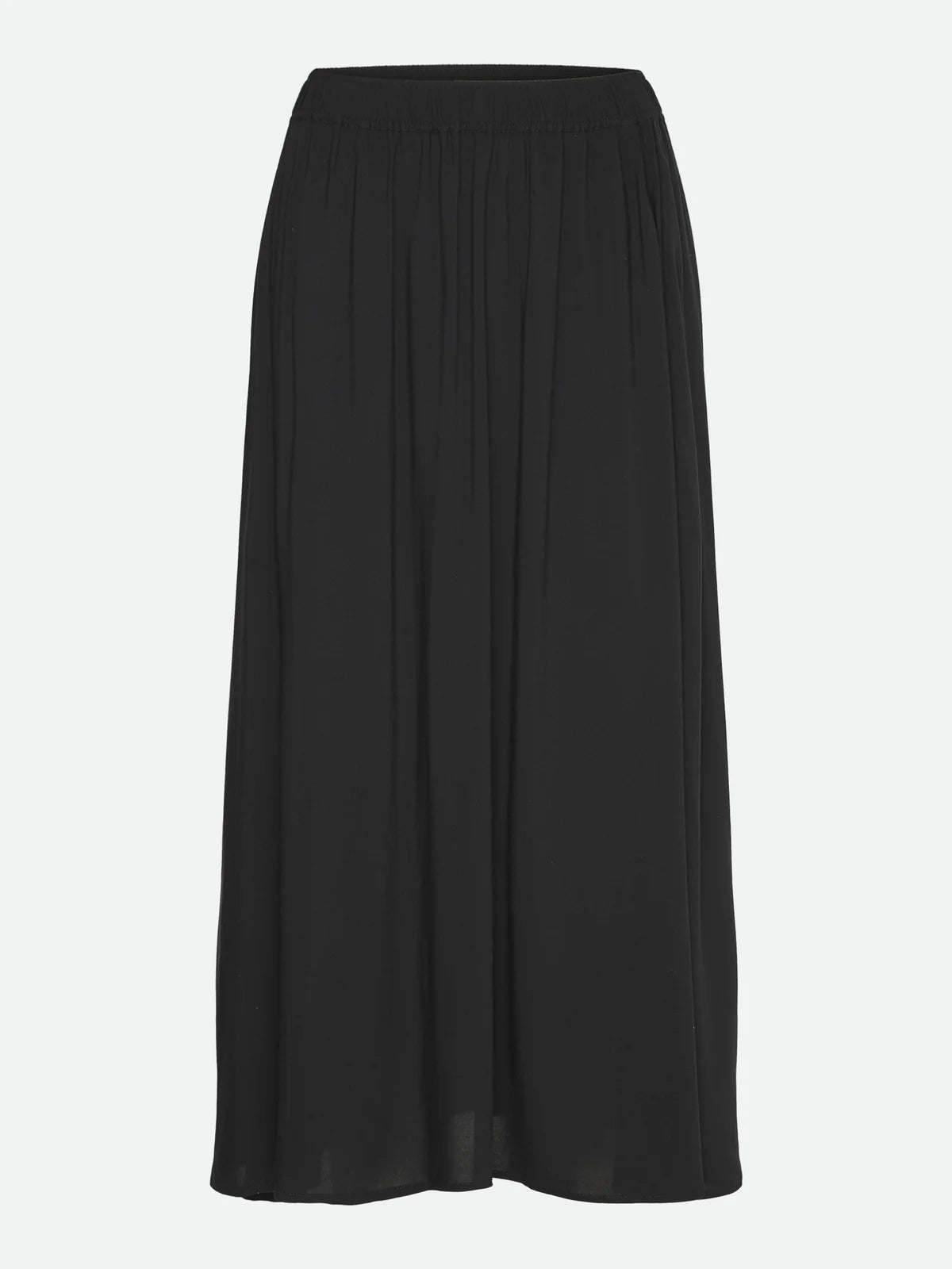 Rosemunde | RWElif MW Midi Skirt | Black