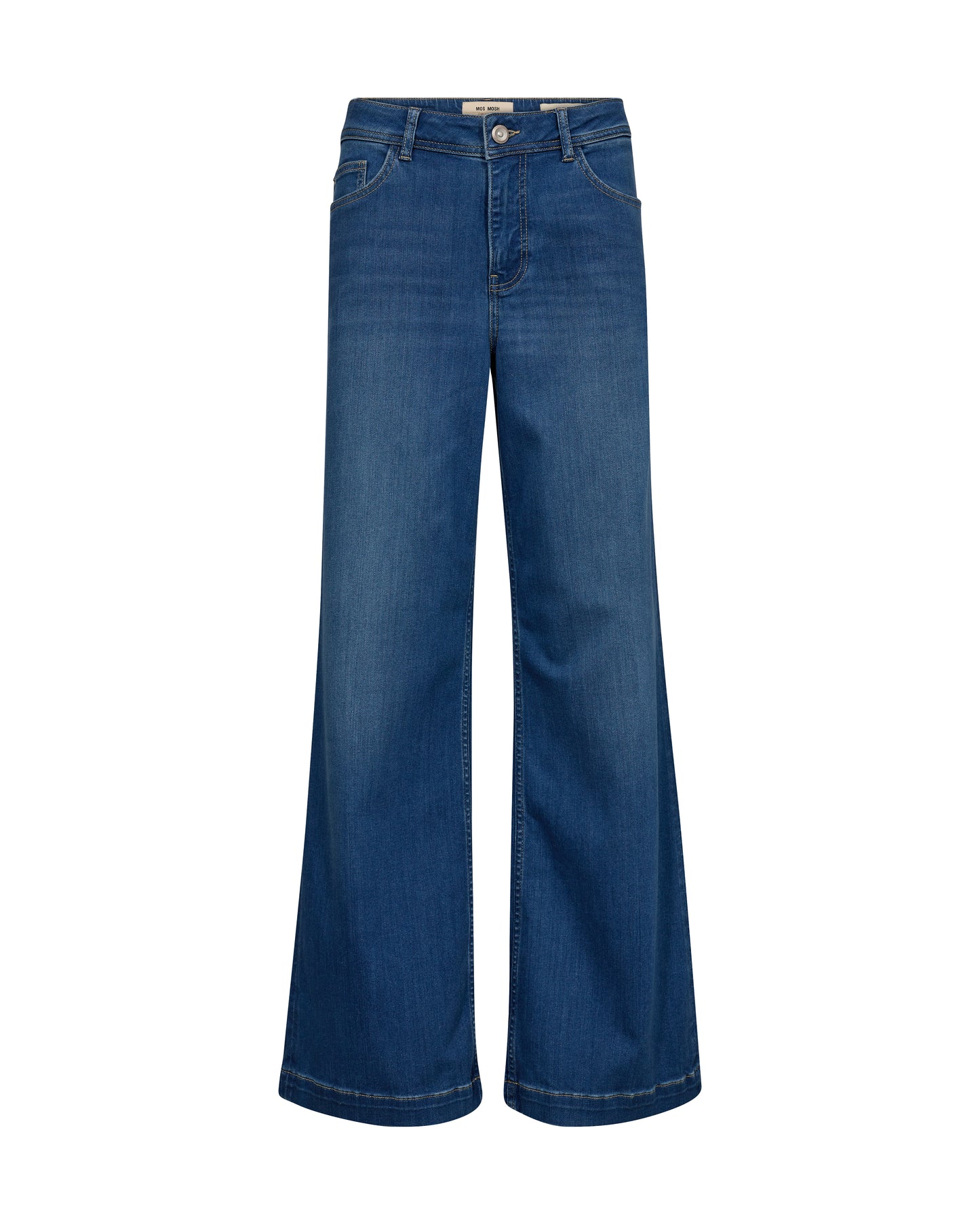 Mos Mosh Jeans | MMDara Deluxe | Mid Blue - Længde 34