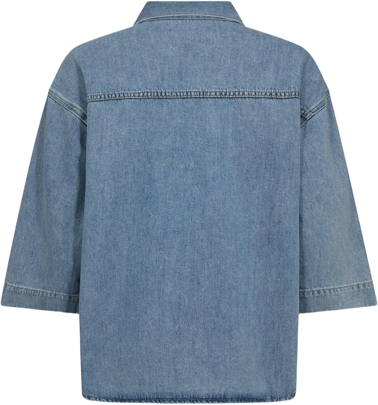 Mos Mosh Bluse | MMMerla Deco | Light Blue