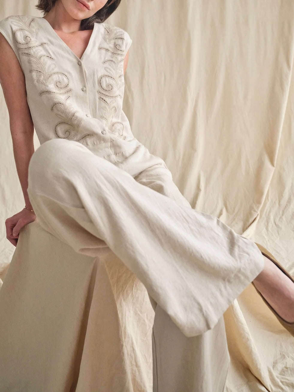 Mos Mosh Jumpsuit | MMTua Sobia | Clay