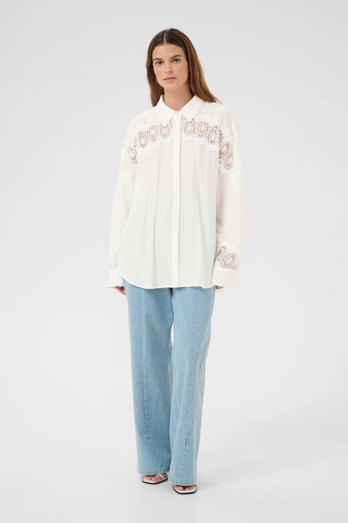 Karen by Simonsen Skjorte | KbUrith Shirt | Egret