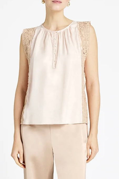 Gustav Top | Aisa| Cream Tan