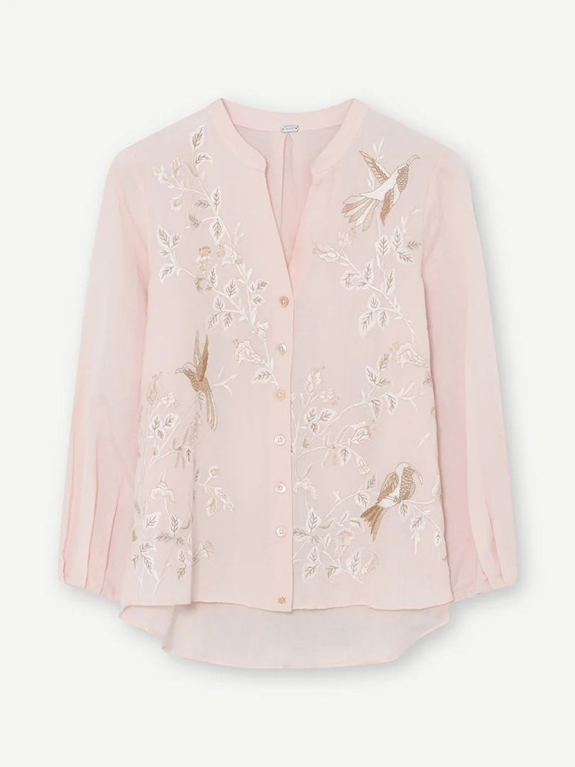 Gustav Shirt | Carmilla | Pastel Pink