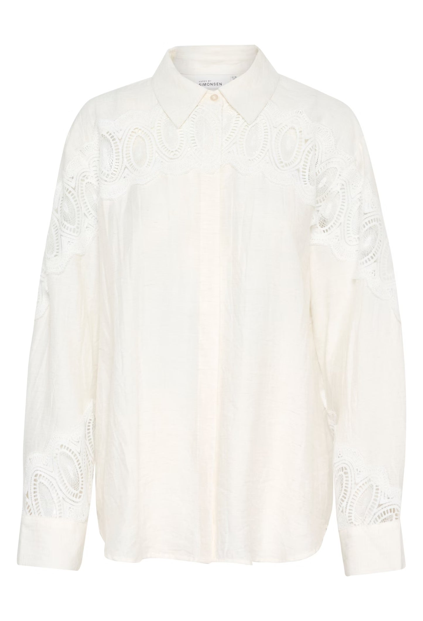 Karen by Simonsen Skjorte | KbUrith Shirt | Egret