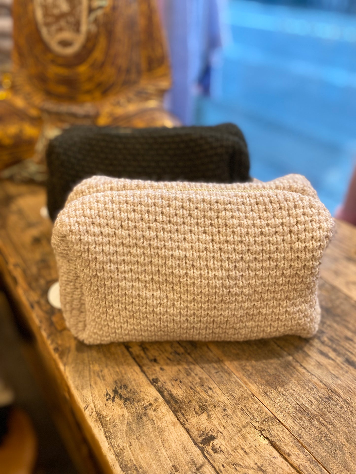 SibinLinnebjerg Toilettaske | Danielle | Alpaca/Merino Mix | Kit