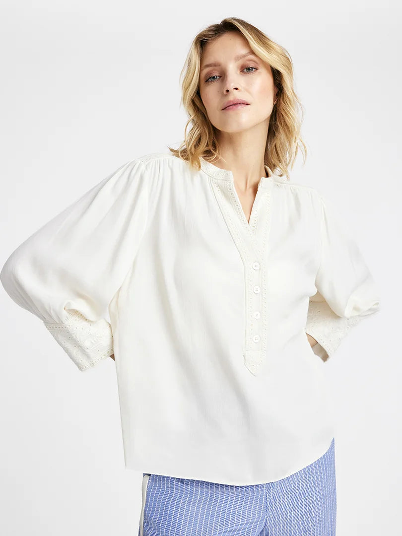Gustav Blouse | Jennie | Antique White