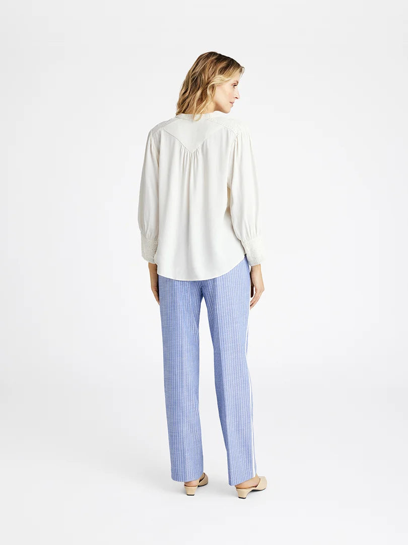 Gustav Blouse | Jennie | Antique White