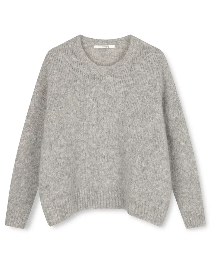 SibinLinnebjerg Sweater | Andrea | Alpaca Mix | Sweat Grey
