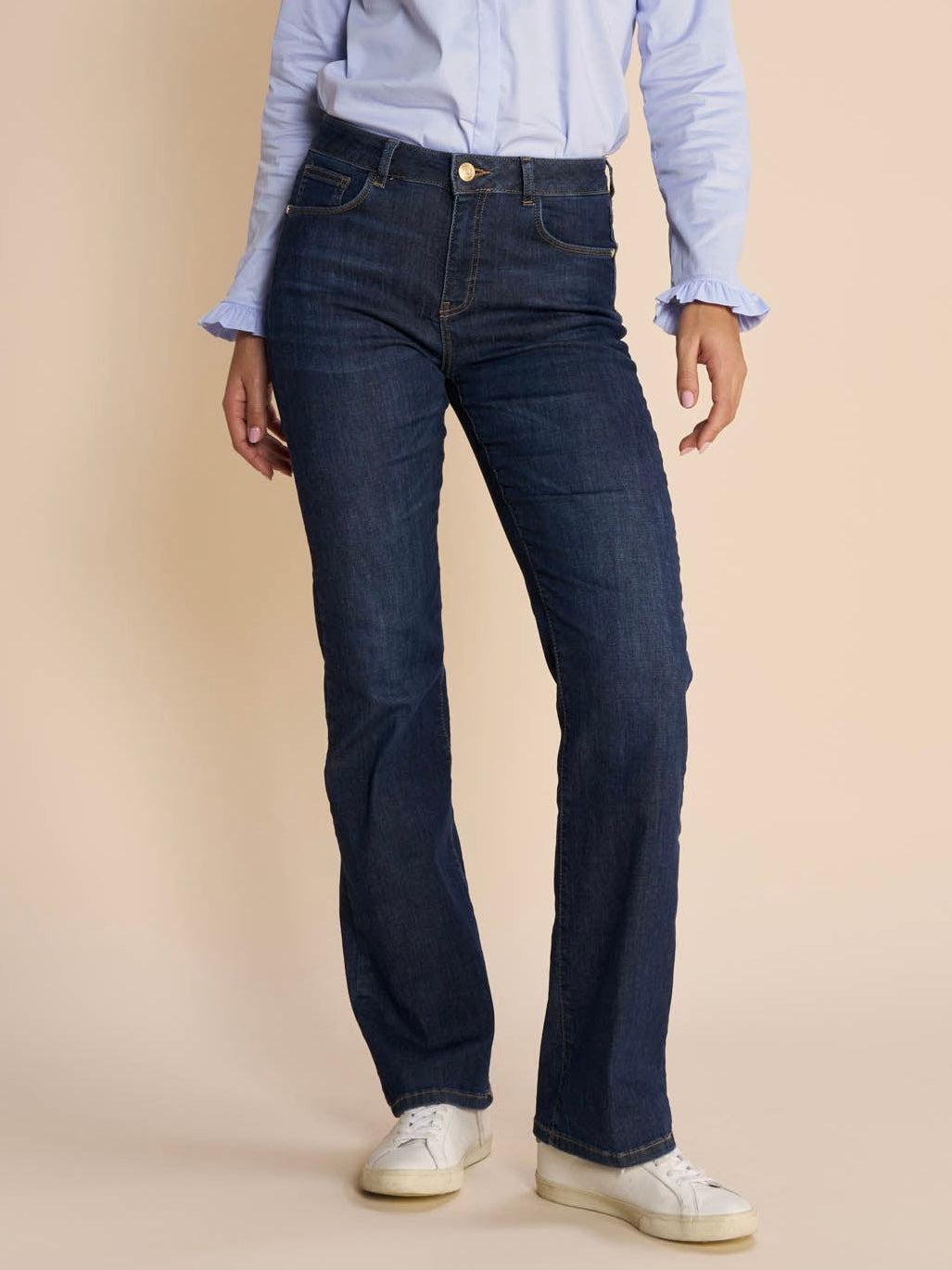 Mos Mosh Jeans | Cecilia Cover | Blue Denim