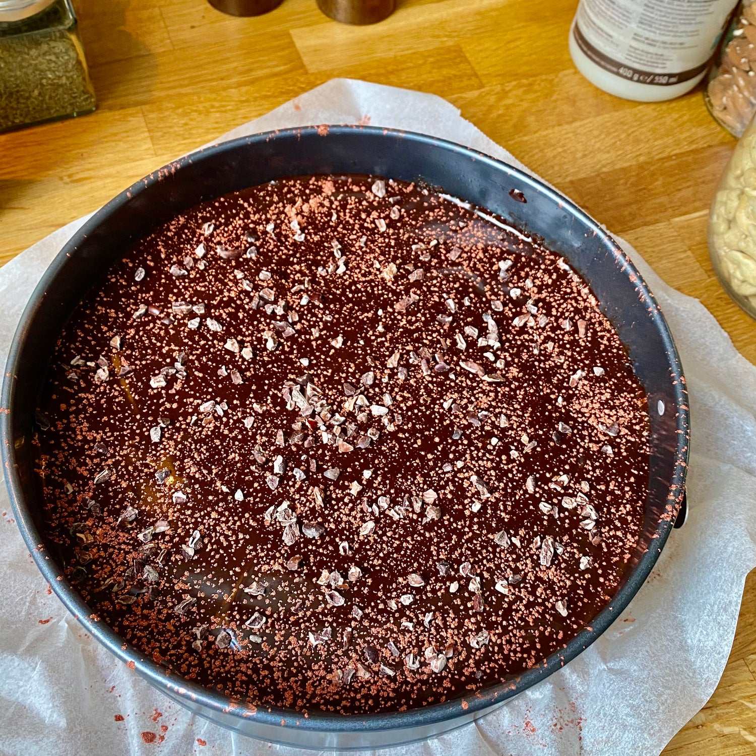 Vegansk raw brownie