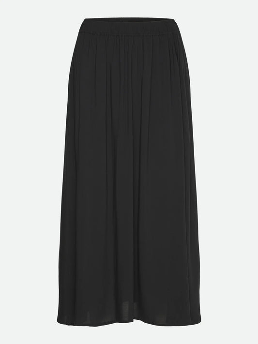 Rosemunde | RWElif MW Midi Skirt | Black