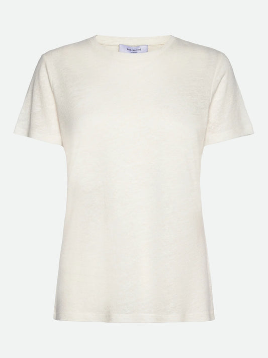 Rosemunde | RWAmina SS Regular T-shirt | Ivory