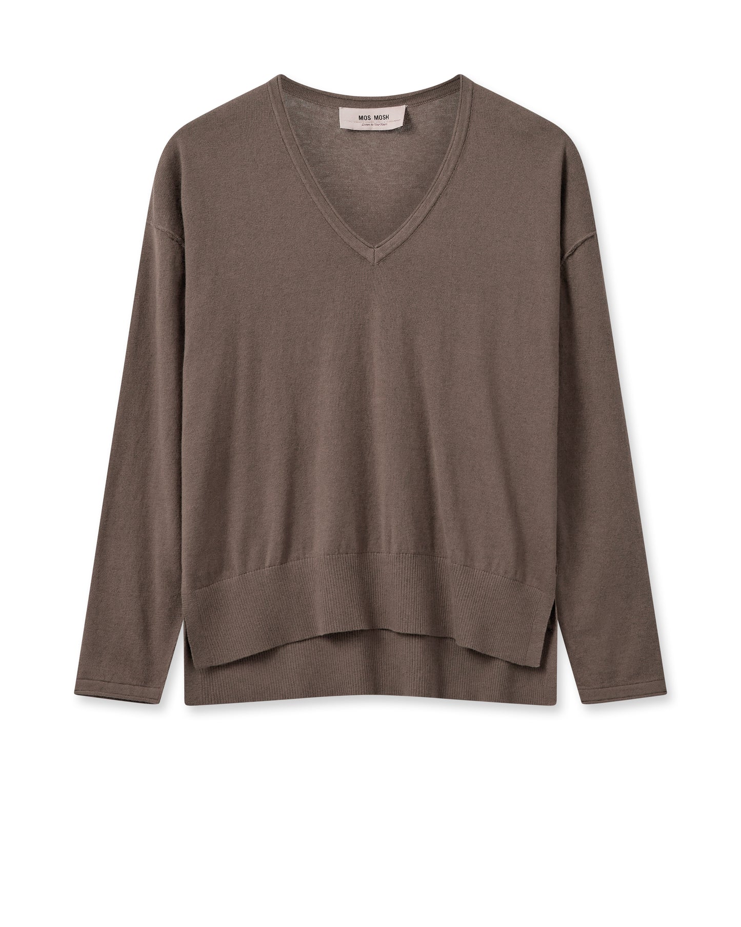 Mos Mosh Bluse | Tani V-neck Knit | Rain Drum