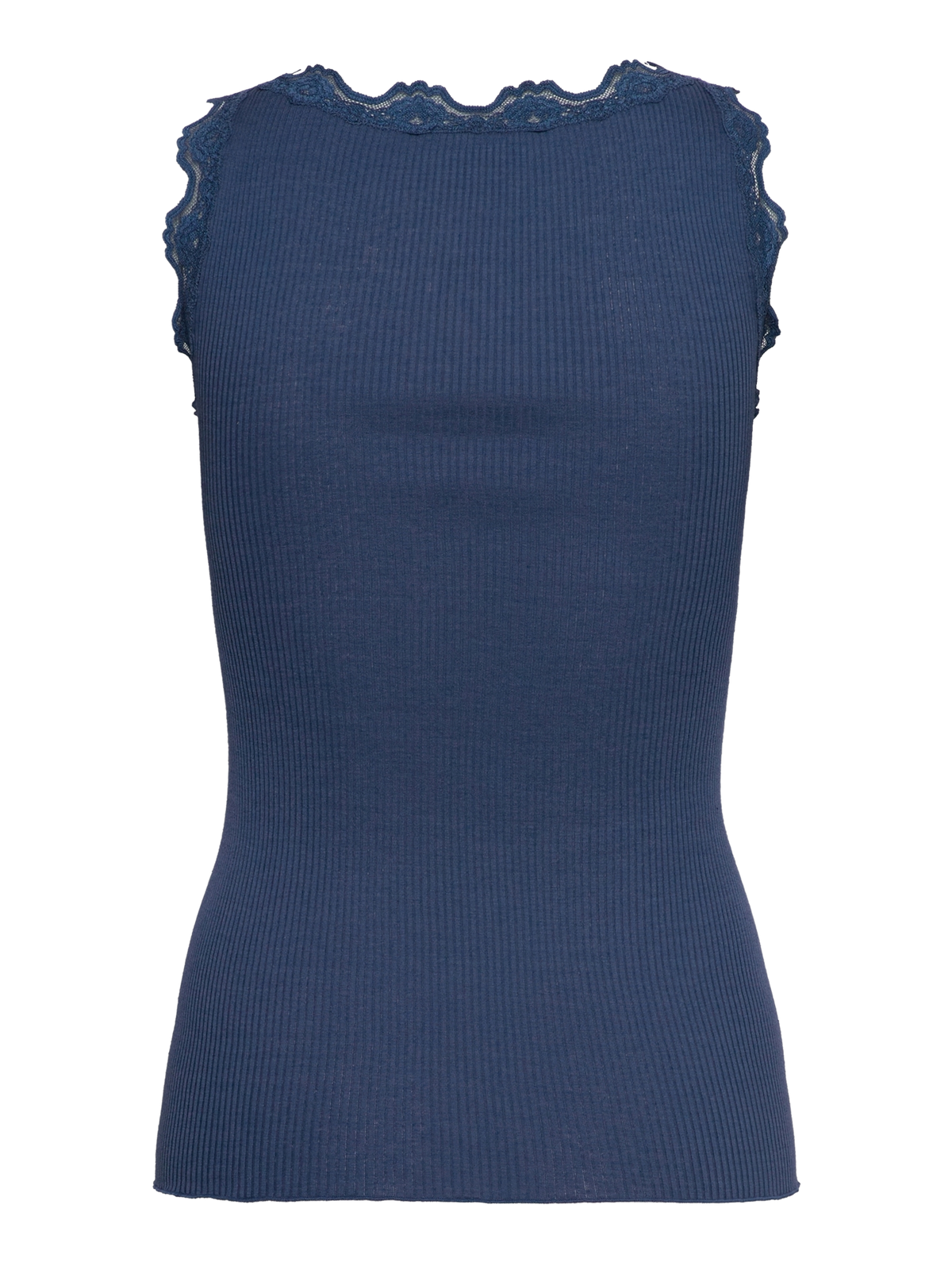 Rosemunde Top | RWBabette 5405 Lace U-neck Top | Insignia Blue