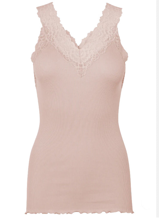 Rosemunde Top | Organic Cotton | Vintage Powder