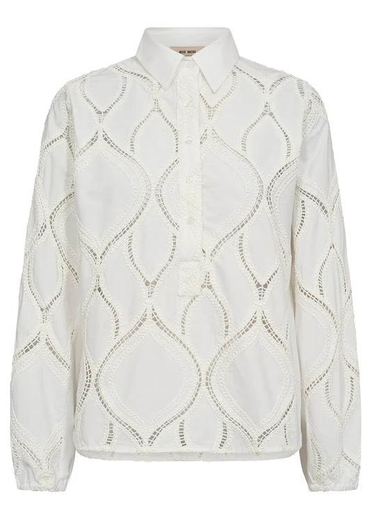 Mos Mosh Skjorte | MMNolin Caminno Shirt | Ecru