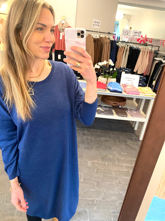 SibinLinnebjerg Kjole | Kala | Merino Wool | Brown Sugar