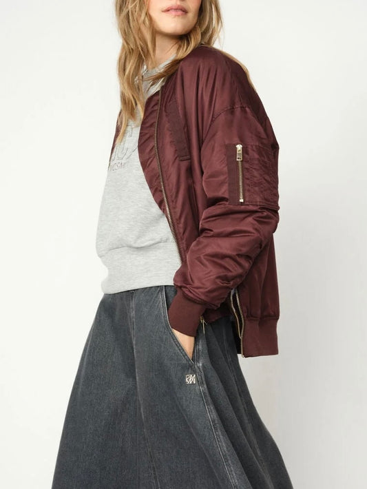 Mos Mosh MMRuby Bomber Jacket | Fudge