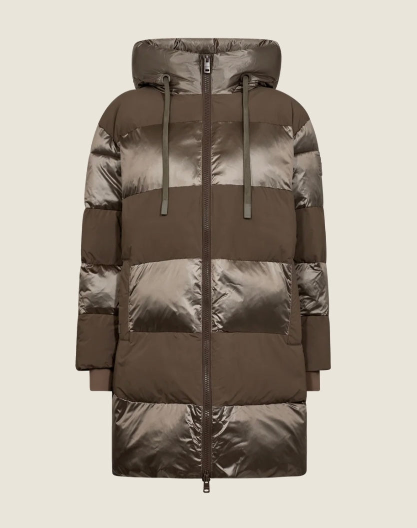 Mos Mosh Jacket | MMAvon Block Jakke | Chocolate Chip