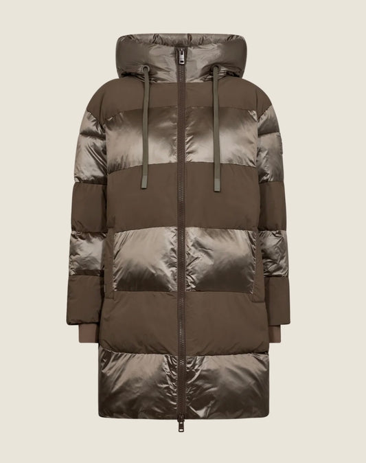 Mos Mosh Jacket | MMAvon Block Jakke | Chocolate Chip