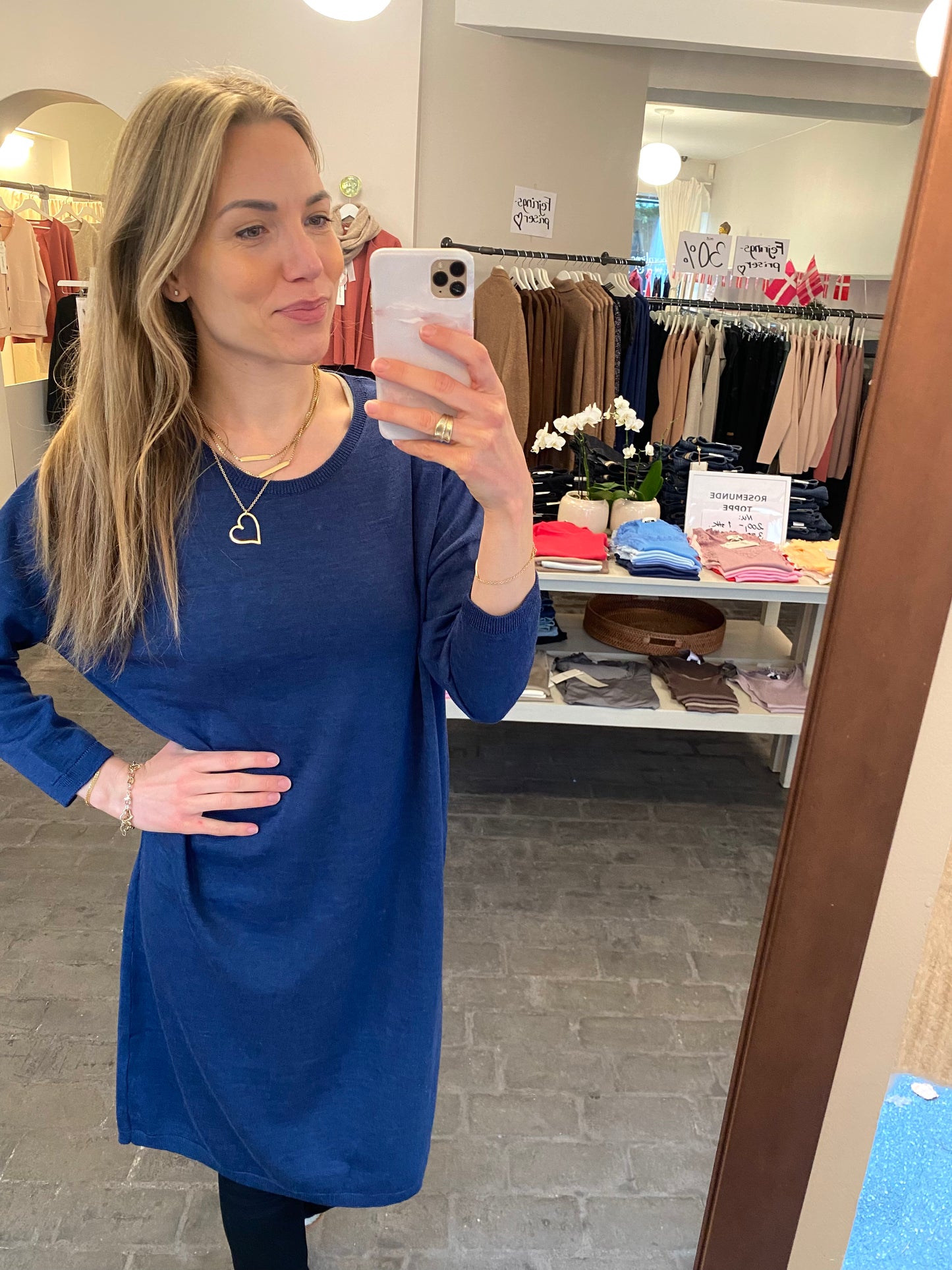 SibinLinnebjerg Kjole | Kala | Merino Wool | Brown Sugar