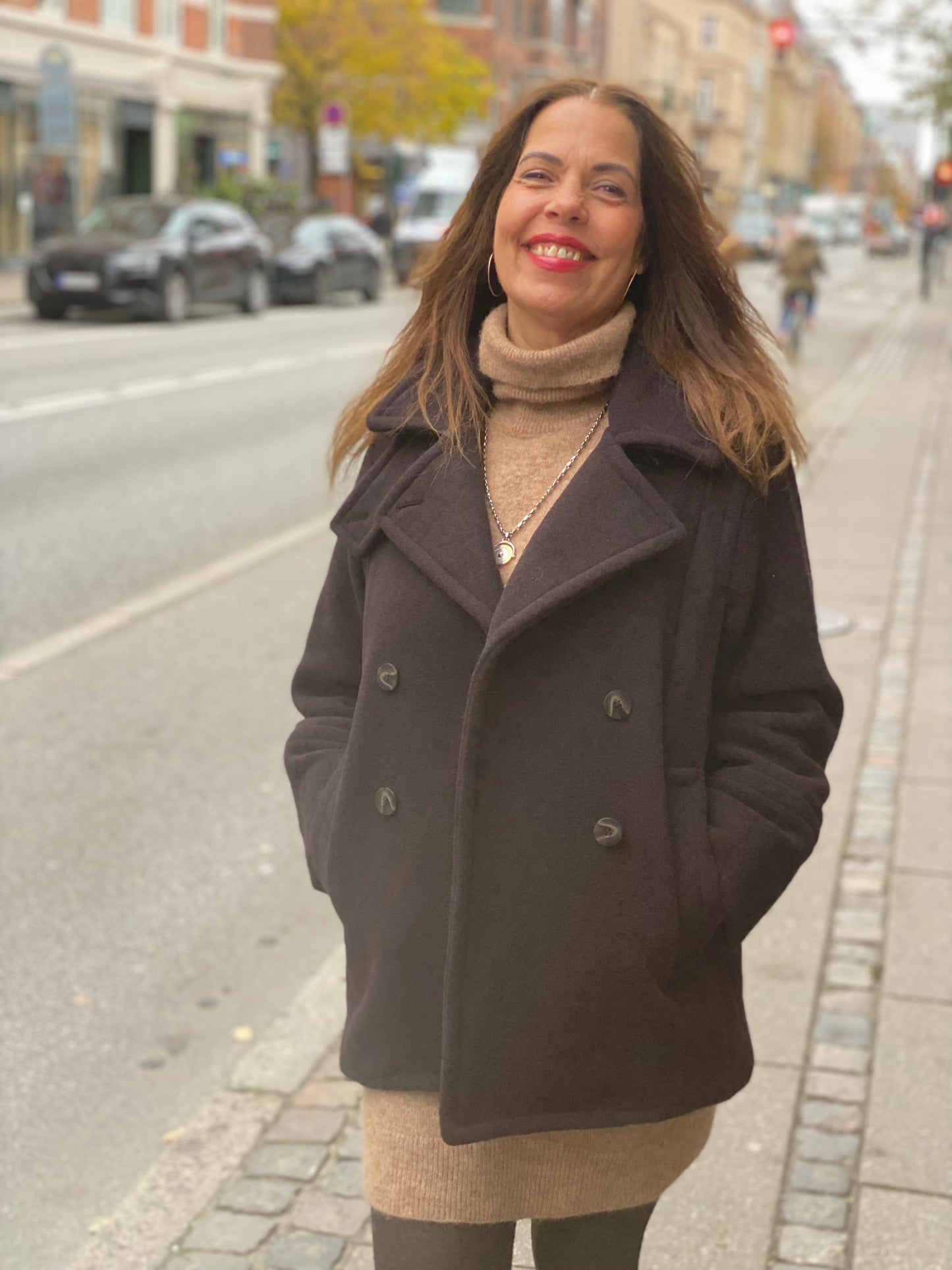 Mos Mosh Jakke | MMCharly Wool Jacket | Chocolate Torte