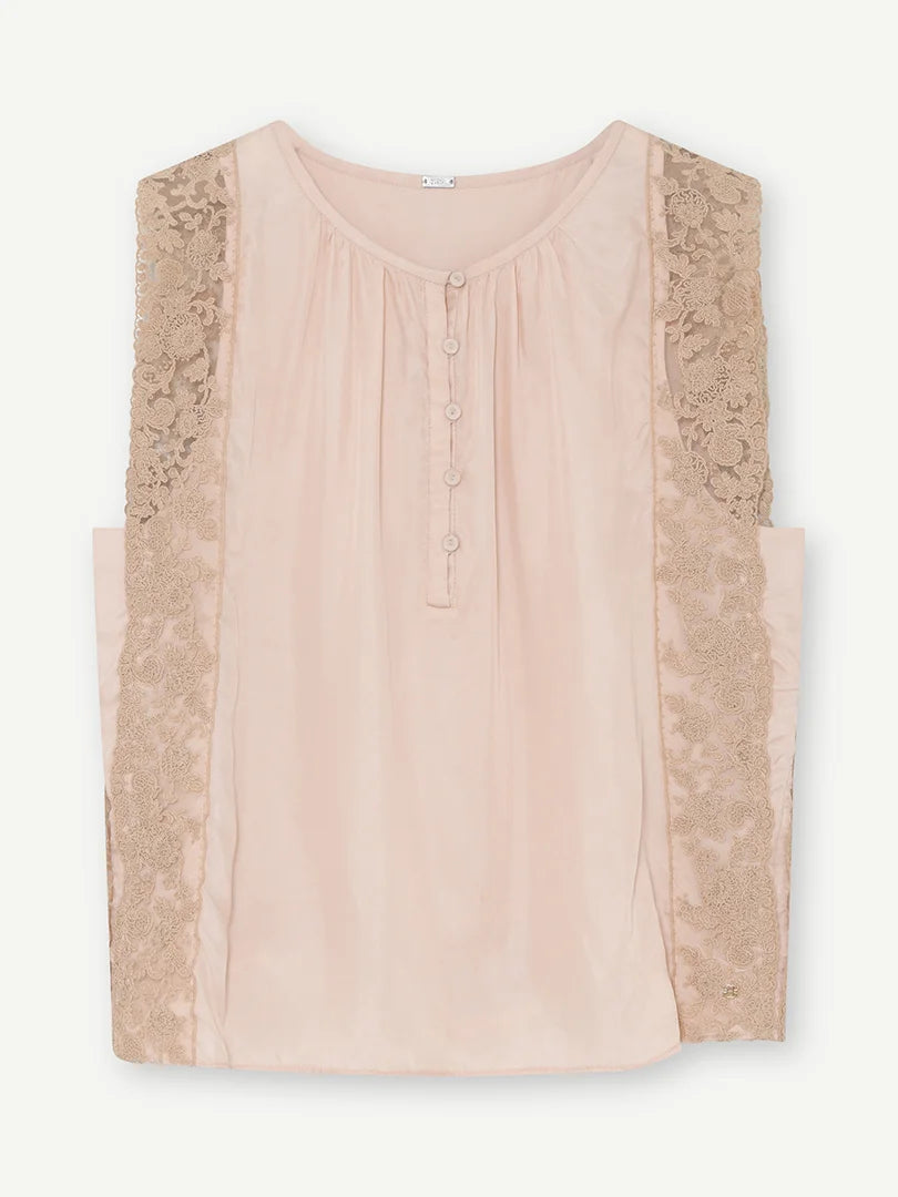 Gustav Top | Aisa| Cream Tan