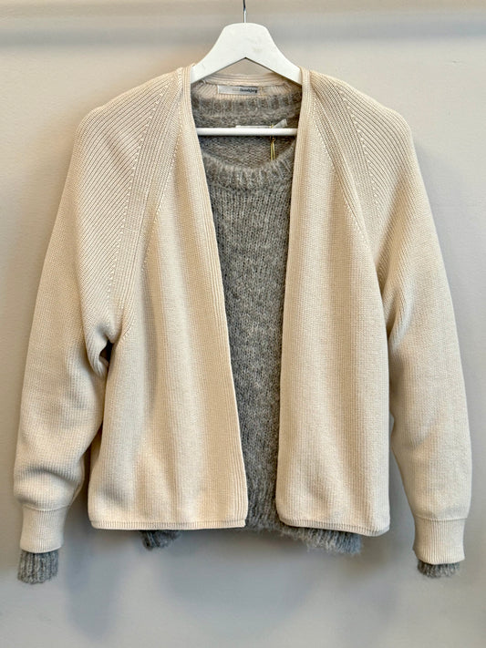 SibinLinnebjerg Cardigan | Lou | Cotton |Ecru