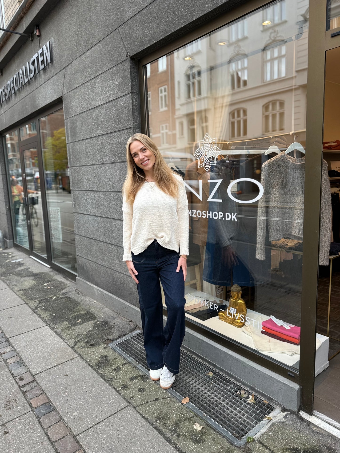 SibinLinnebjerg Bluse | Juliet | Cotton | Offwhite