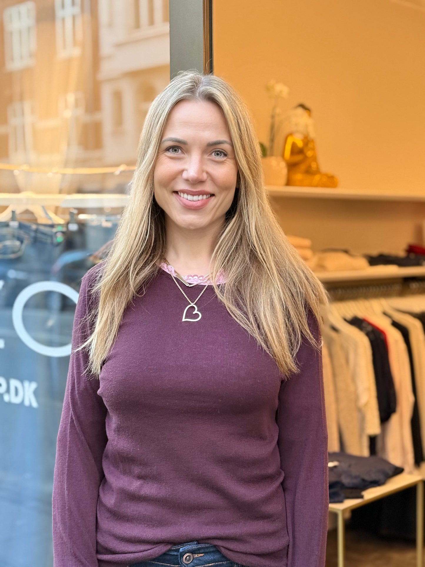 Mos Mosh Bluse | MMBouch O-neck Knit | Fudge