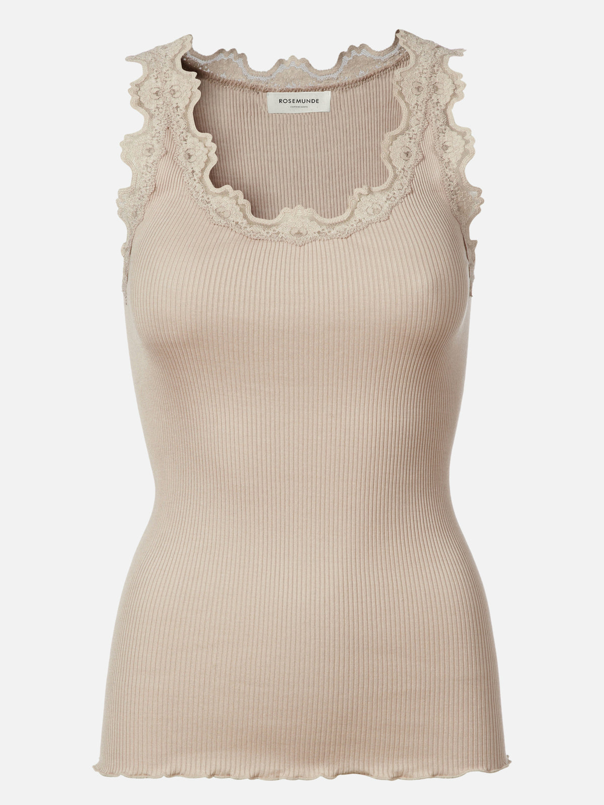 Rosemunde Top | RWBabette 5405 Lace U-neck Top | Cacao