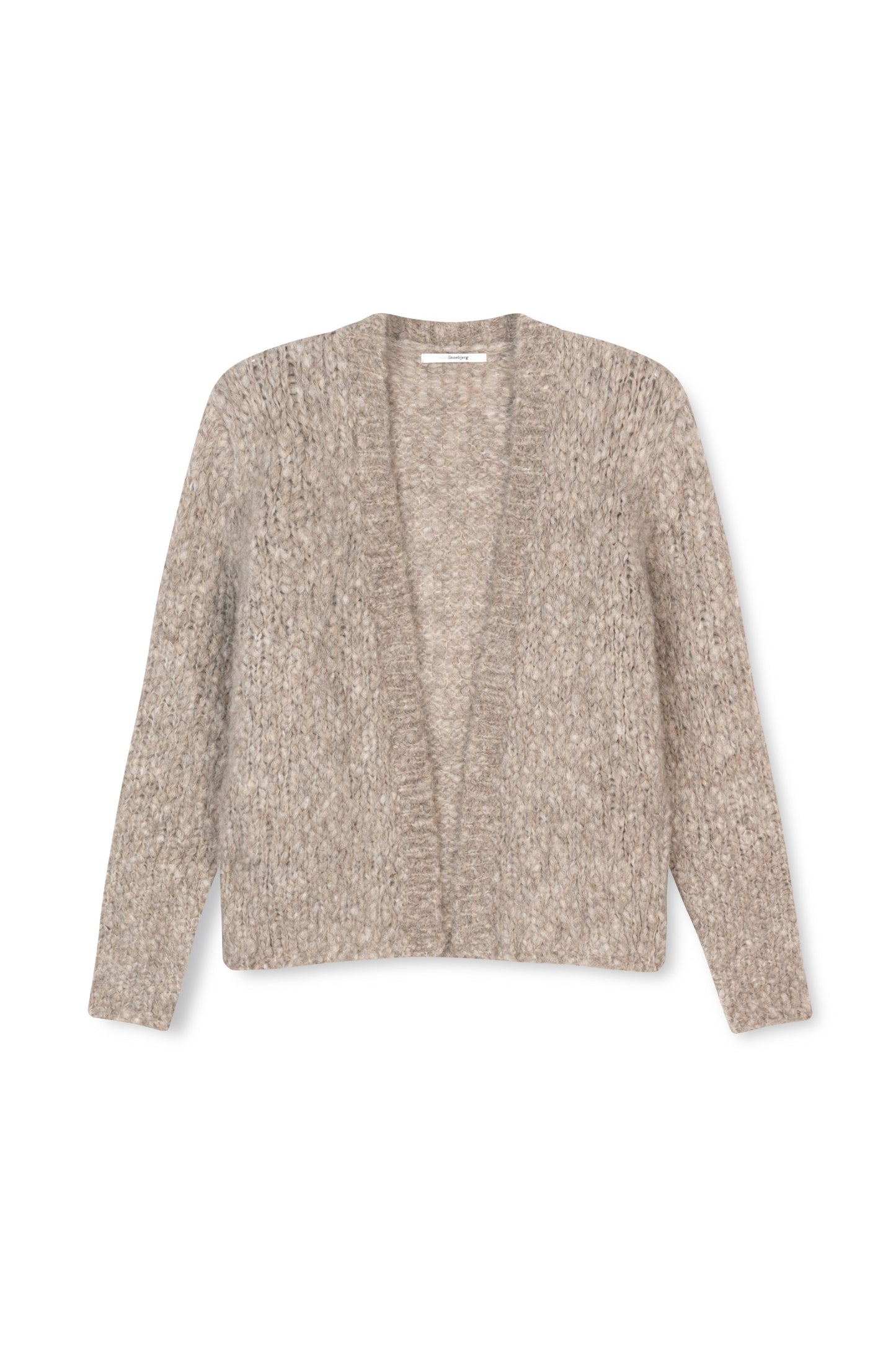 SibinLinnebjerg Cardigan | Bari | Alpaca Mix | Light Sand