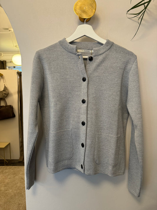 SibinLinnebjerg Cardigan | Dell | Sweat Grey